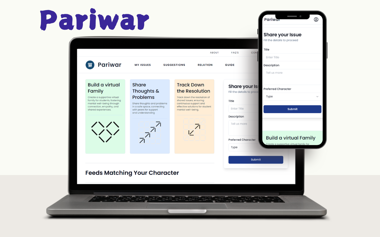 Hackathon Winning: Pariwar